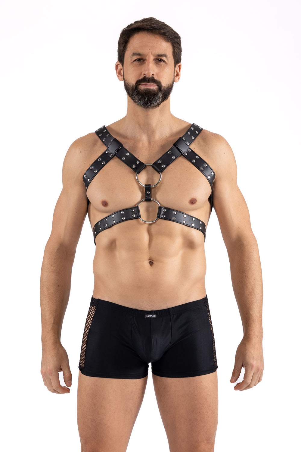 schwarzer Schulter-Harness LM275019BLK-2