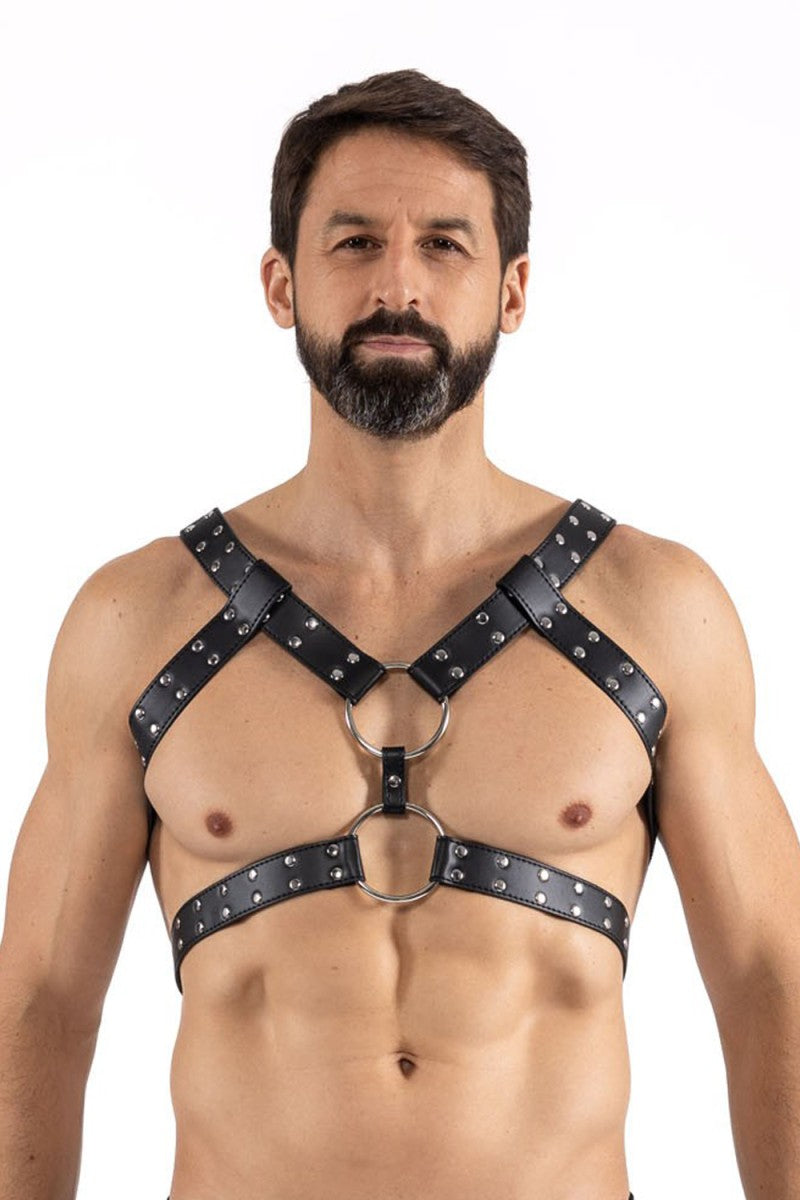 schwarzer Schulter-Harness LM275019BLK-0