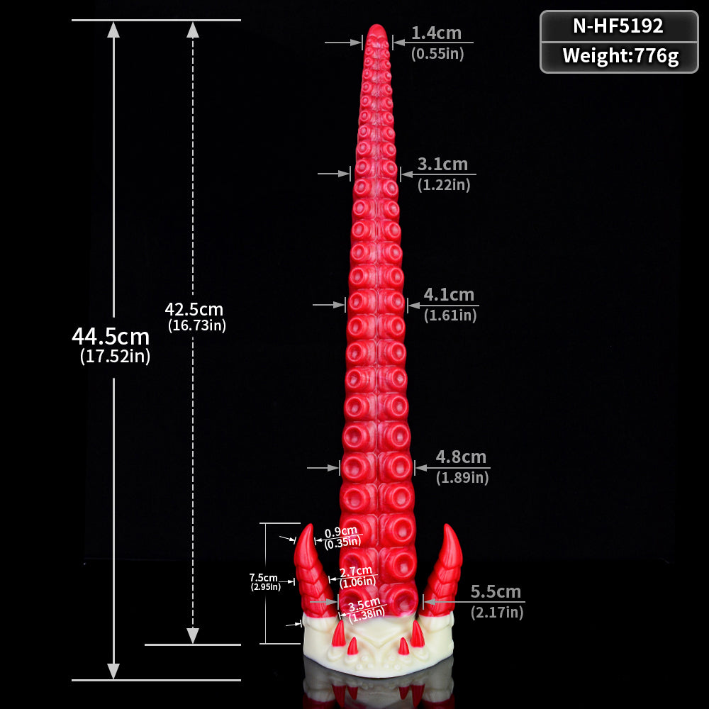 NNSX Joseph Hellfire Octopus Tentacle Dildo-4