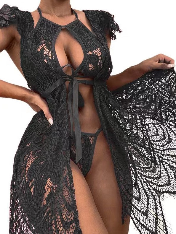 Wonderous Babydoll and G-String - S/M/L/XL-2