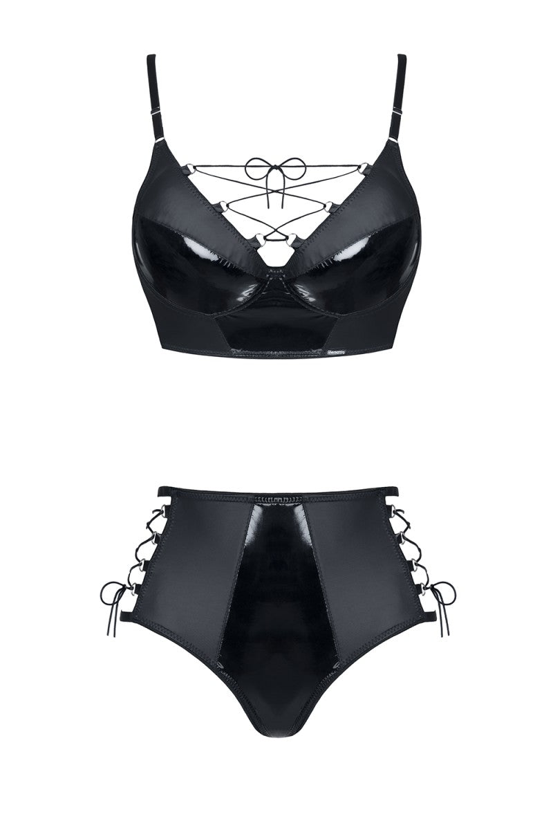 schwarzes Set Jessica - XXL-0