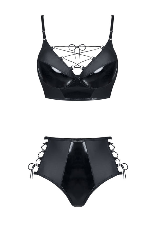 schwarzes Set Jessica - XXL-0