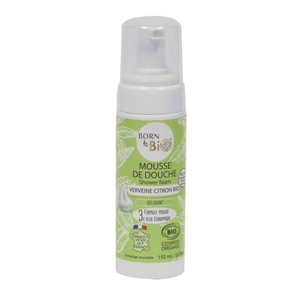 Mousse de Douche Verveine Citron - Certifiée Bio-0