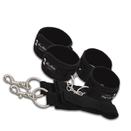 Lux Fetish Bed Spreader Black-0