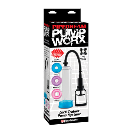 Pump Worx 4-Piece Cock Trainer Pump System Clear/Assorted-0