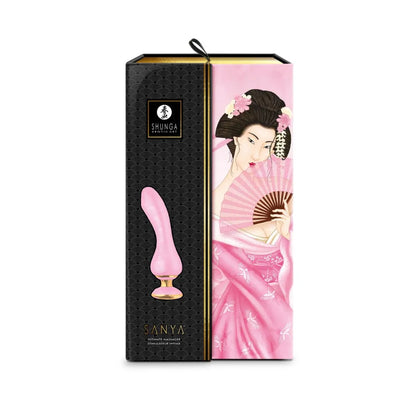 G-Spot Vibrator By Shunga Sanya Light Pink-1